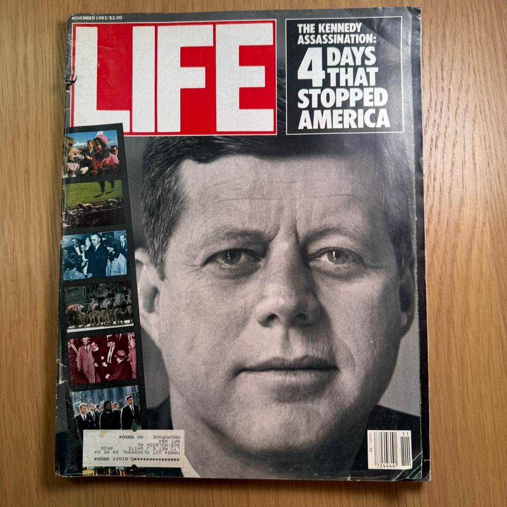 Life‎ Magazine November 1983 JFK Assassination 4 Days That Stopped America Issue